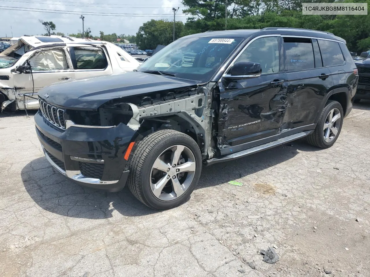 2021 Jeep Grand Cherokee L Limited VIN: 1C4RJKBG8M8116404 Lot: 65788644