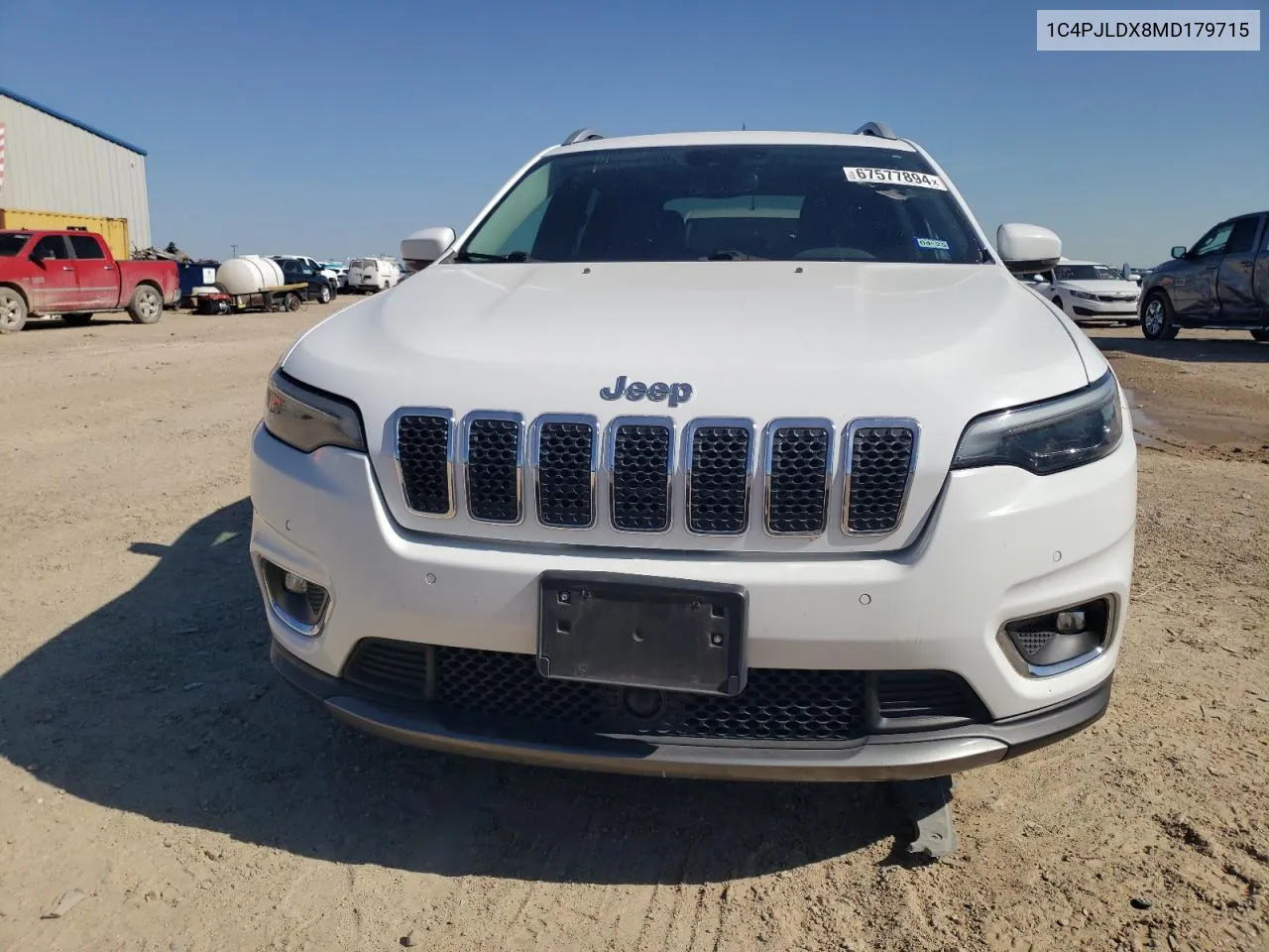 2021 Jeep Cherokee Limited VIN: 1C4PJLDX8MD179715 Lot: 67577894