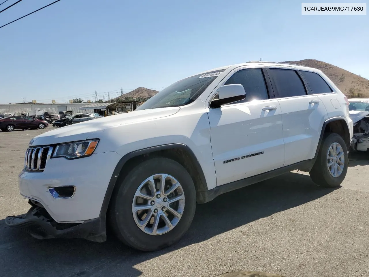 2021 Jeep Grand Cherokee Laredo VIN: 1C4RJEAG9MC717630 Lot: 67604634