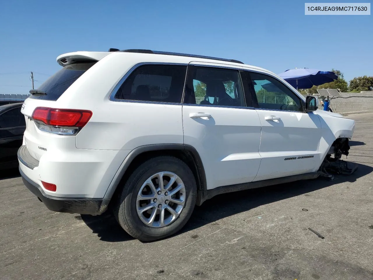 2021 Jeep Grand Cherokee Laredo VIN: 1C4RJEAG9MC717630 Lot: 67604634