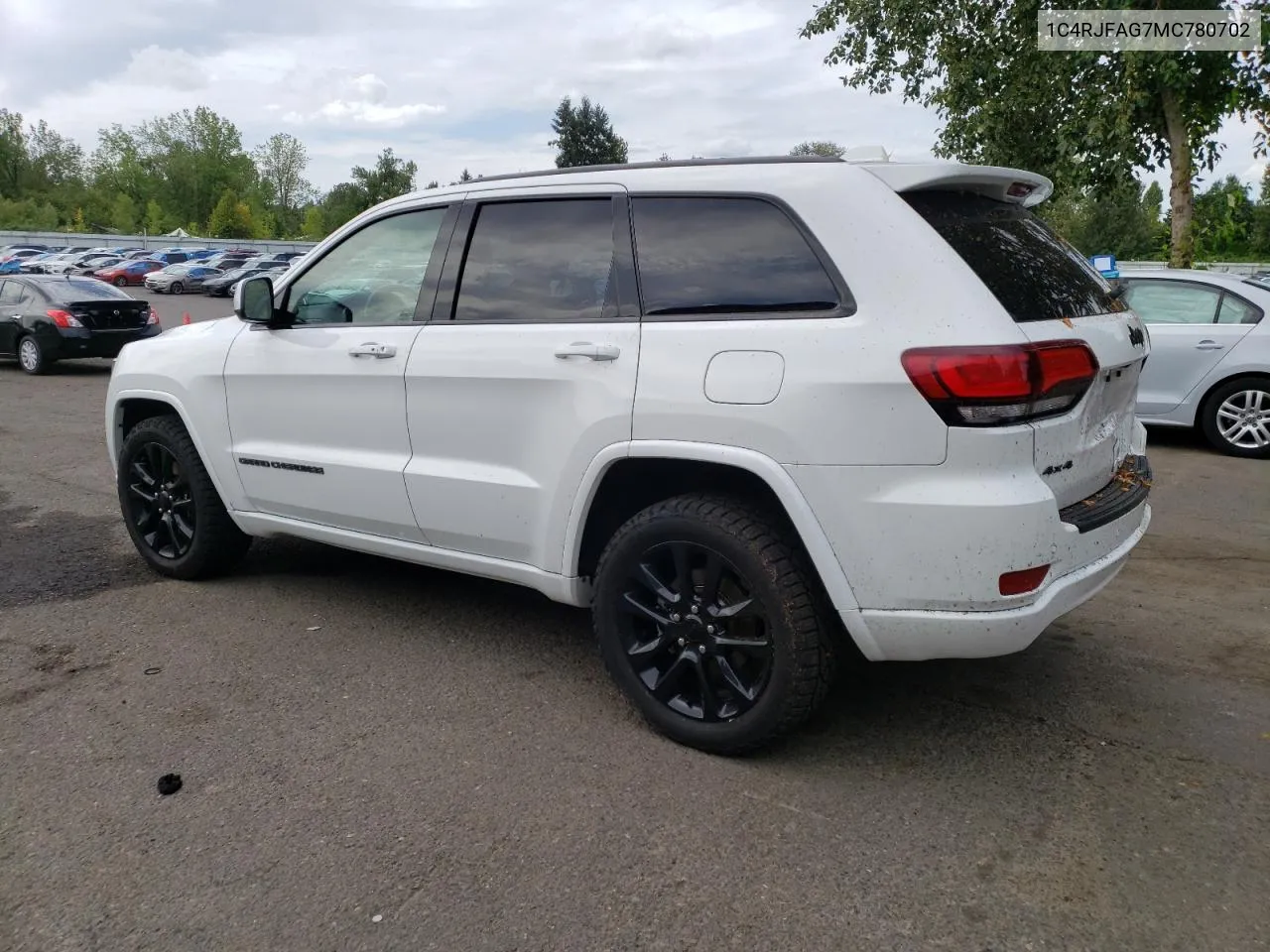 2021 Jeep Grand Cherokee Laredo VIN: 1C4RJFAG7MC780702 Lot: 67656364