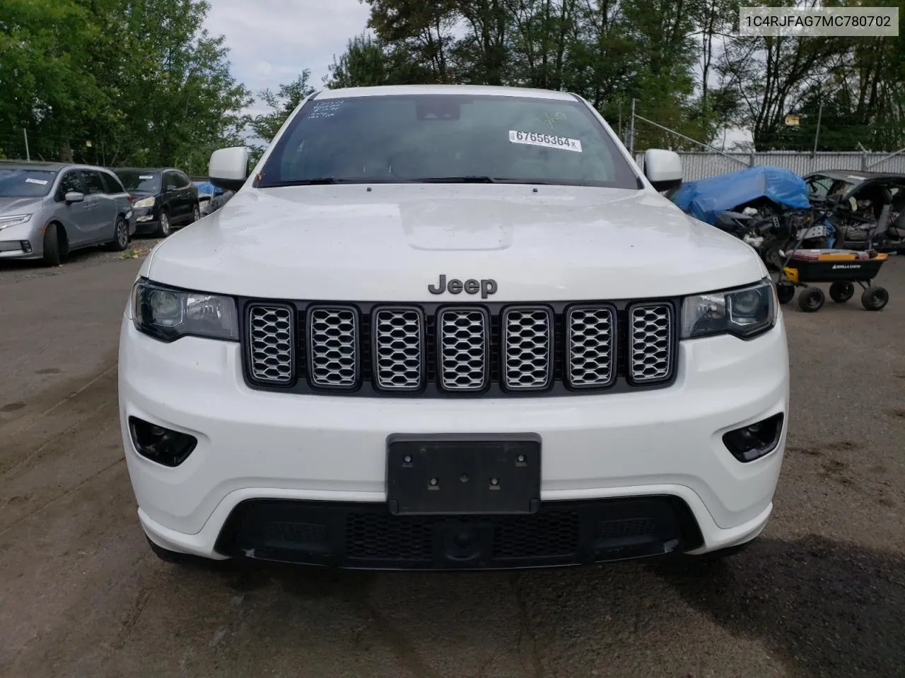 1C4RJFAG7MC780702 2021 Jeep Grand Cherokee Laredo