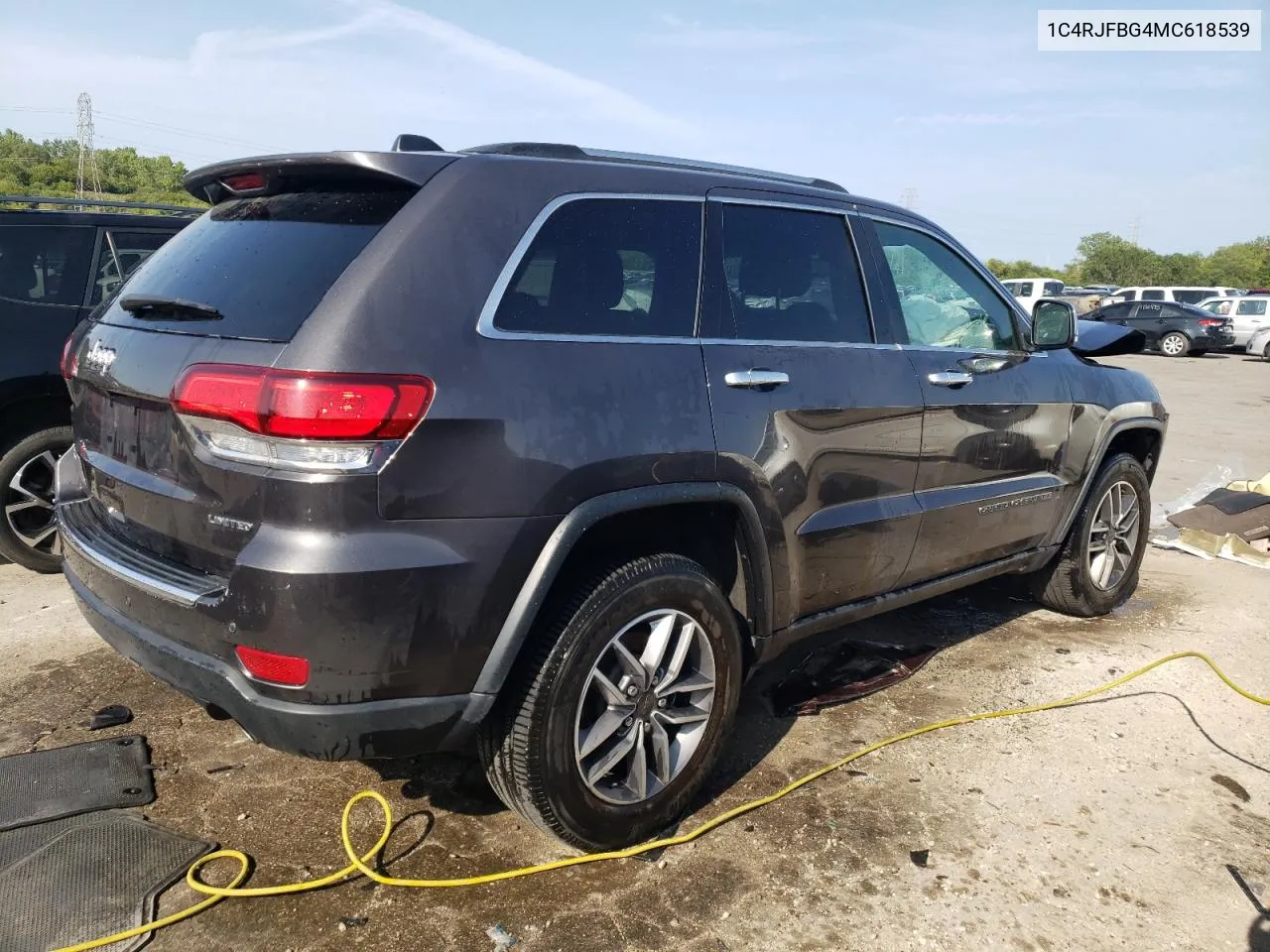 1C4RJFBG4MC618539 2021 Jeep Grand Cherokee Limited