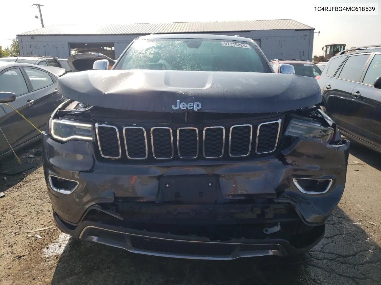 2021 Jeep Grand Cherokee Limited VIN: 1C4RJFBG4MC618539 Lot: 67916824