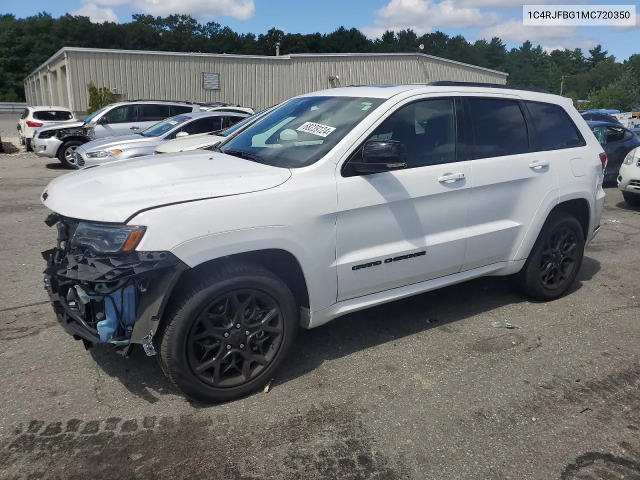 2021 Jeep Grand Cherokee Limited VIN: 1C4RJFBG1MC720350 Lot: 68239124