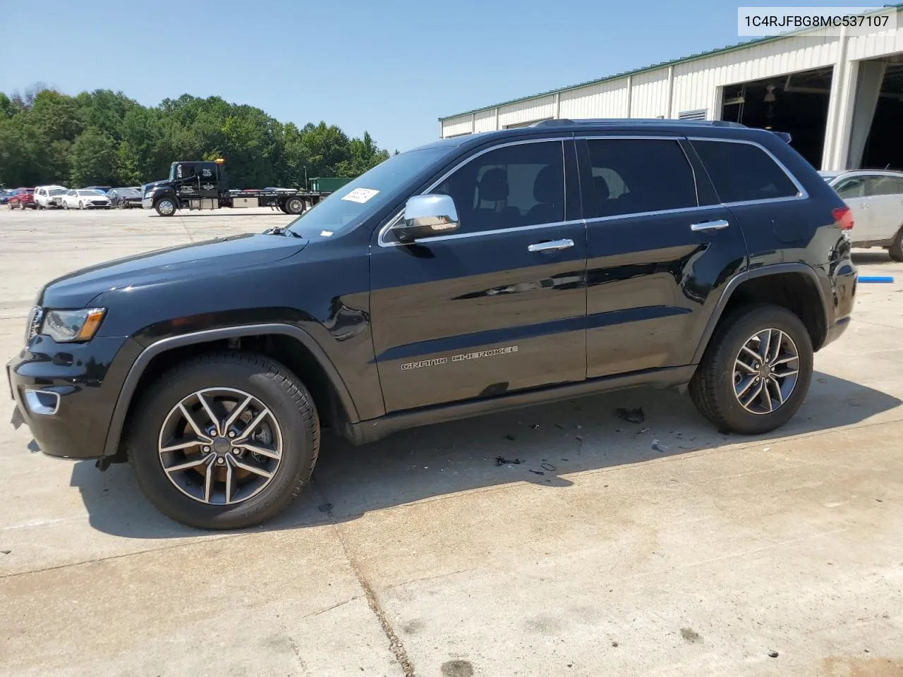 2021 Jeep Grand Cherokee Limited VIN: 1C4RJFBG8MC537107 Lot: 68623614