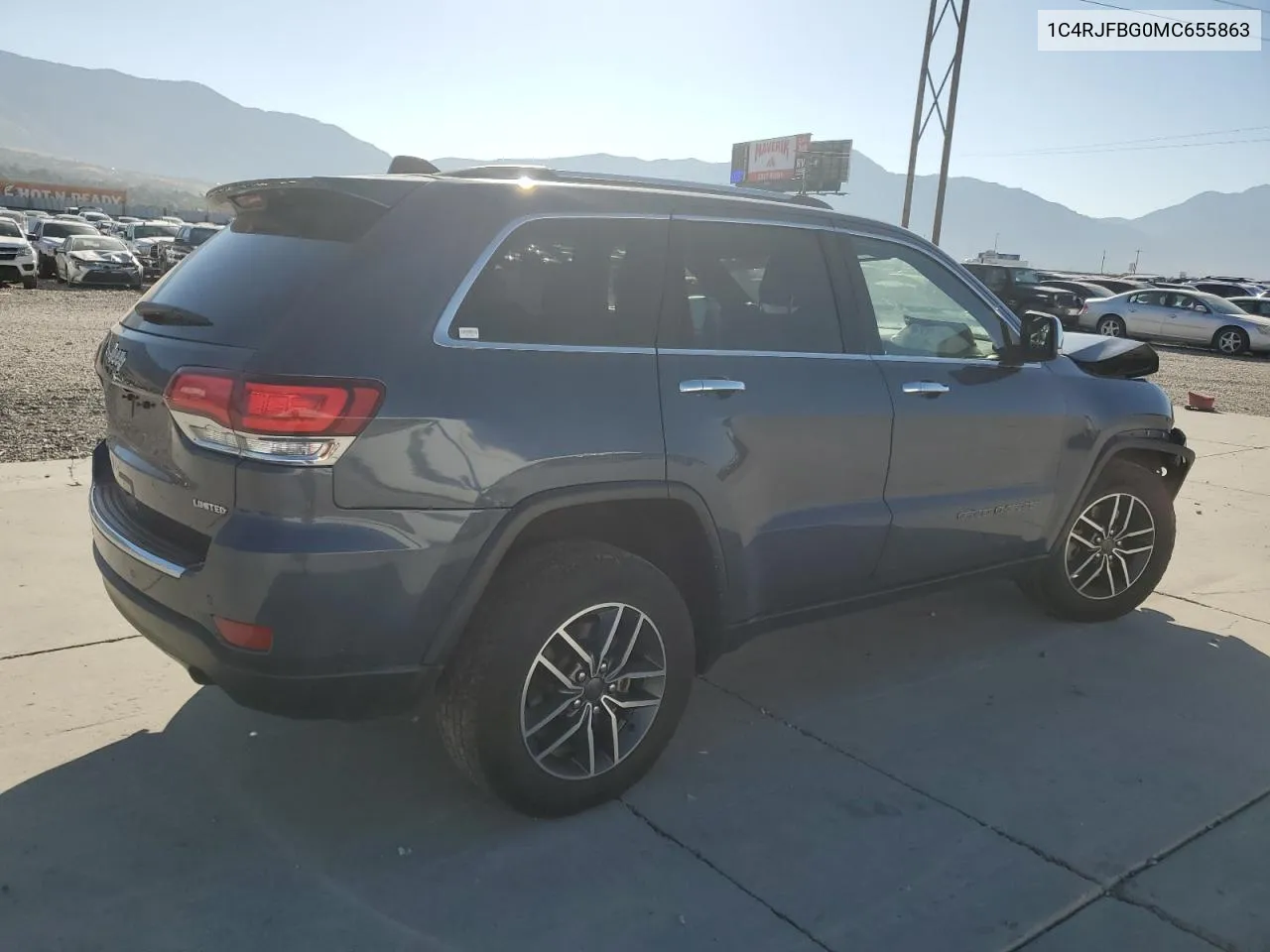 2021 Jeep Grand Cherokee Limited VIN: 1C4RJFBG0MC655863 Lot: 68891694