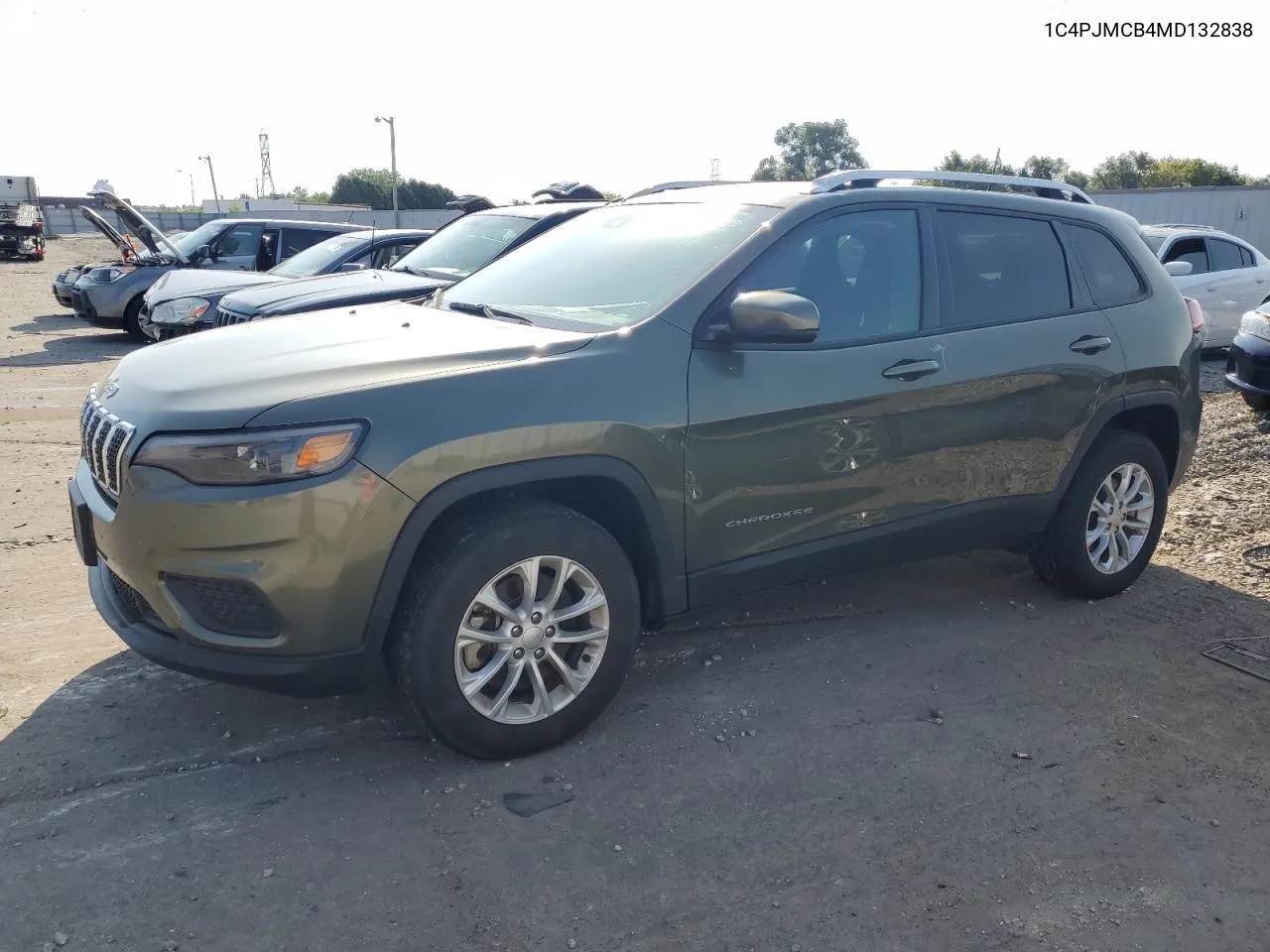 1C4PJMCB4MD132838 2021 Jeep Cherokee Latitude