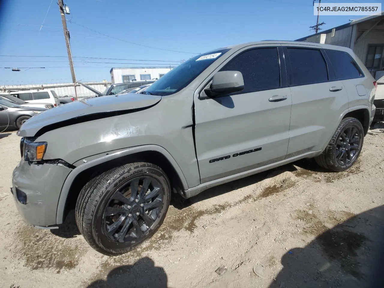 2021 Jeep Grand Cherokee Laredo VIN: 1C4RJEAG2MC785557 Lot: 68947654