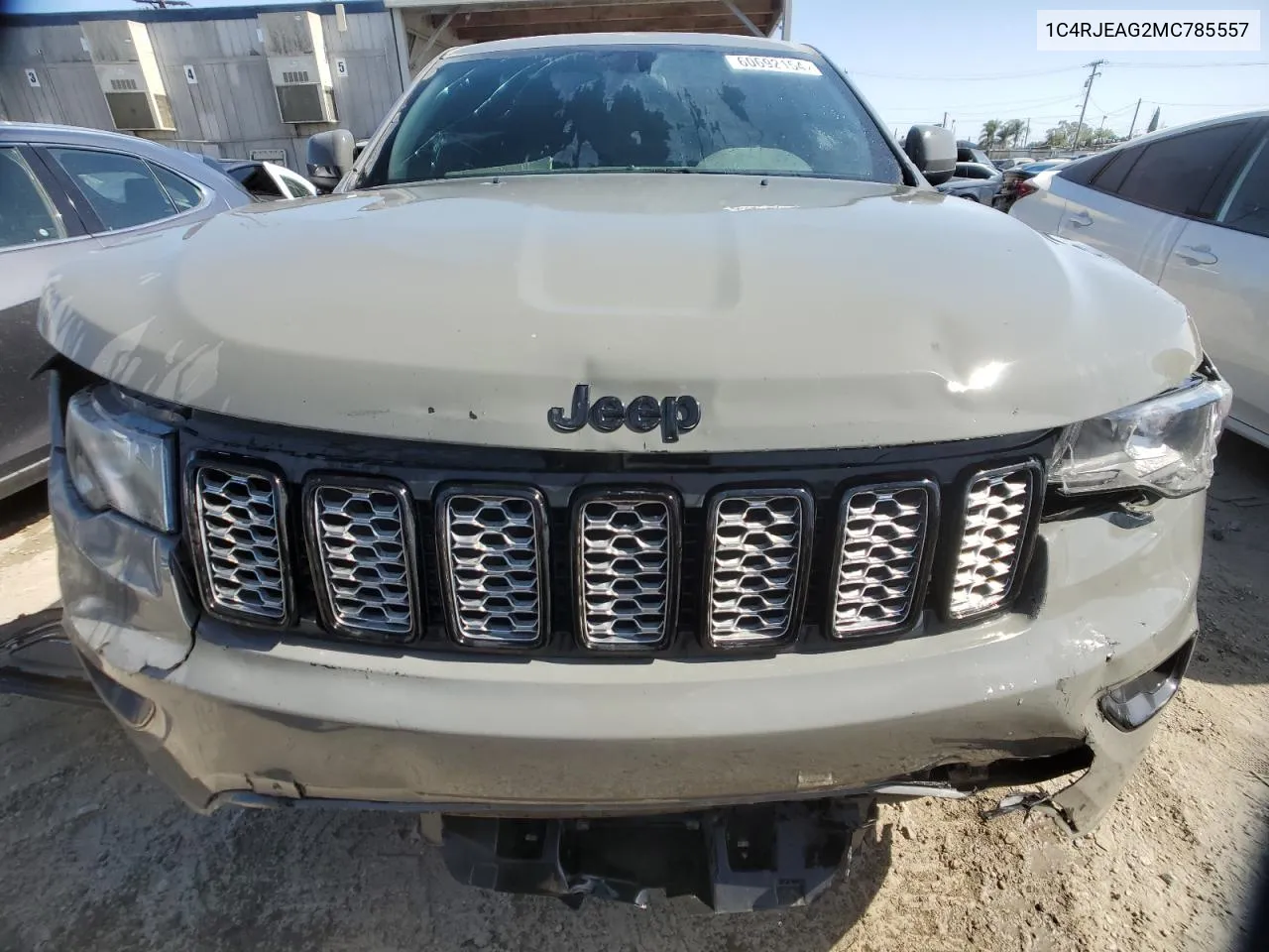 1C4RJEAG2MC785557 2021 Jeep Grand Cherokee Laredo