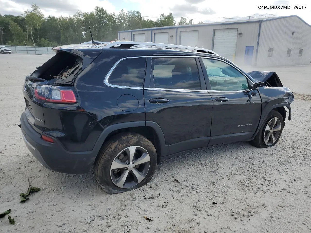 2021 Jeep Cherokee Limited VIN: 1C4PJMDX7MD139017 Lot: 69211084