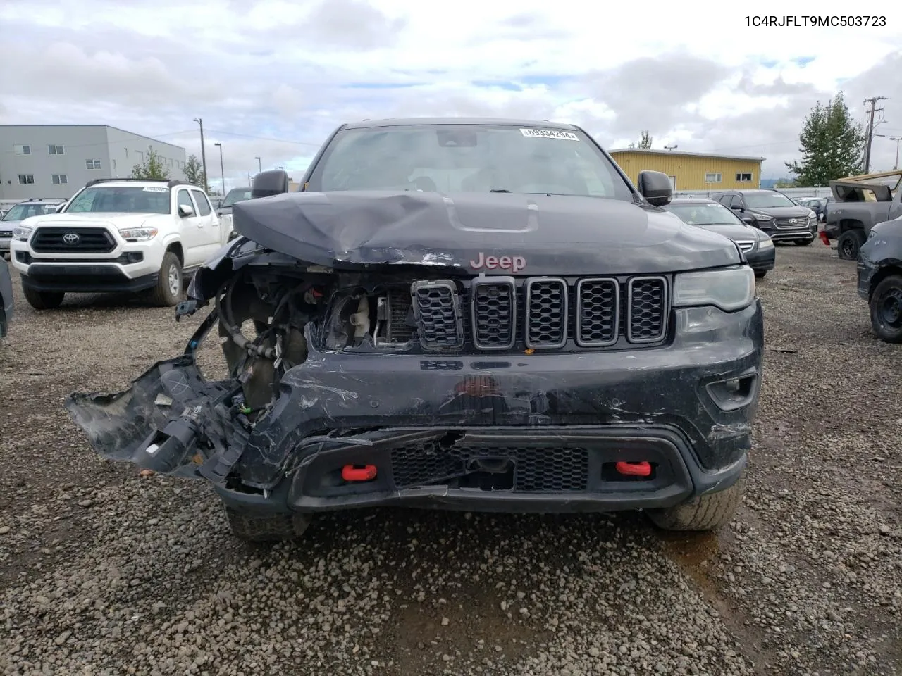 2021 Jeep Grand Cherokee Trailhawk VIN: 1C4RJFLT9MC503723 Lot: 69334294