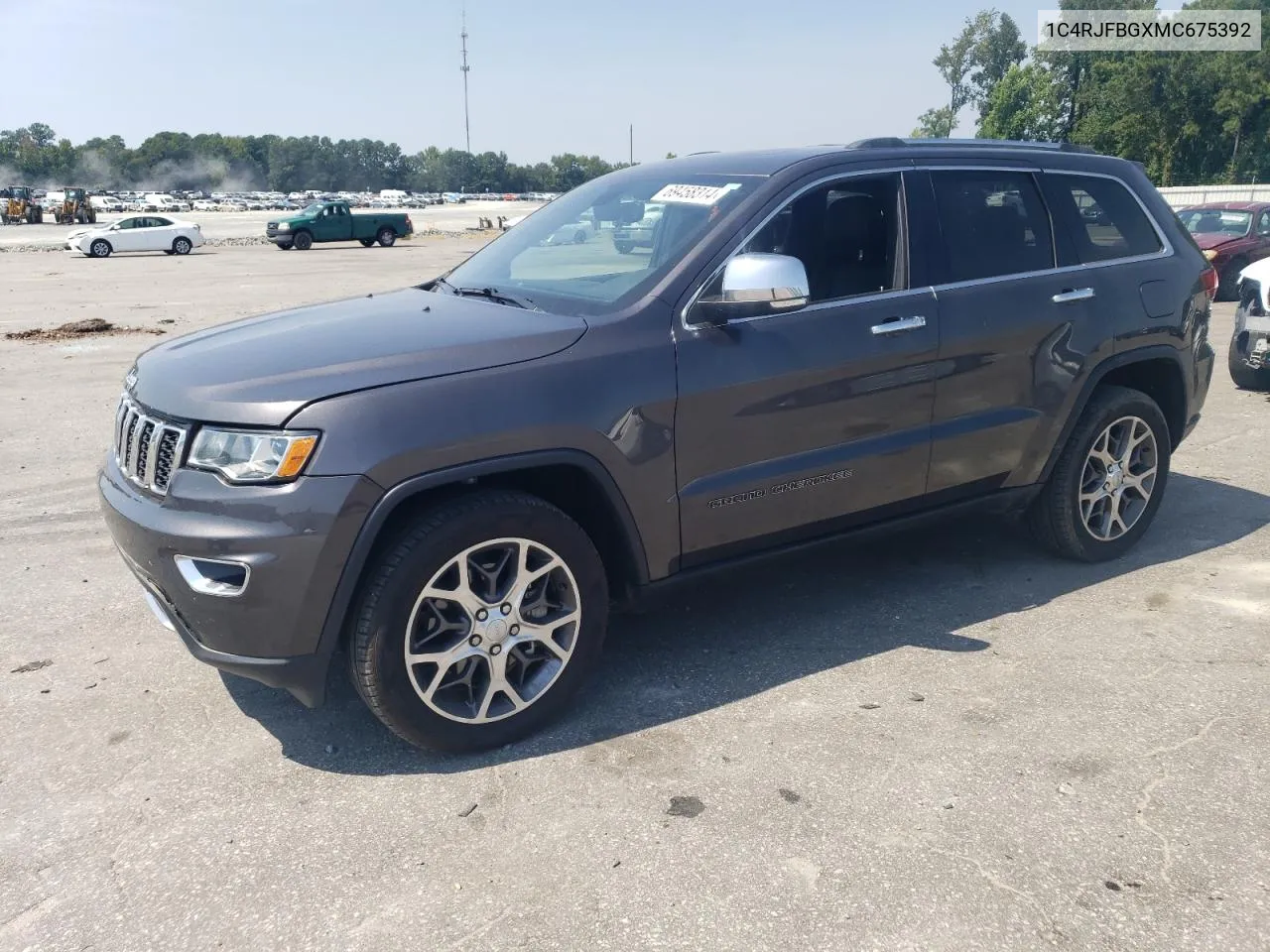 2021 Jeep Grand Cherokee Limited VIN: 1C4RJFBGXMC675392 Lot: 69458314