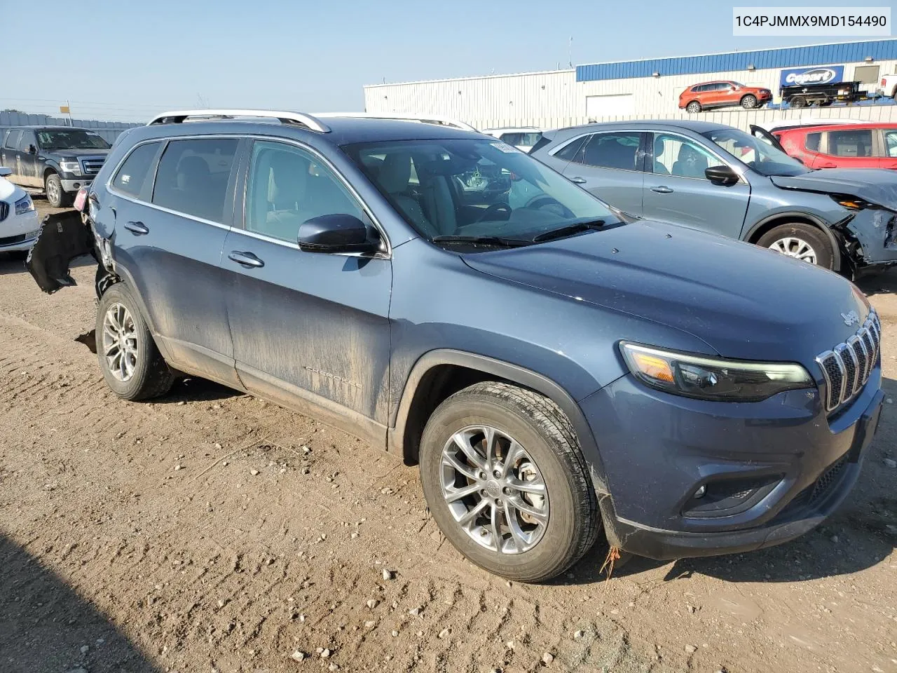 2021 Jeep Cherokee Latitude Lux VIN: 1C4PJMMX9MD154490 Lot: 69501484