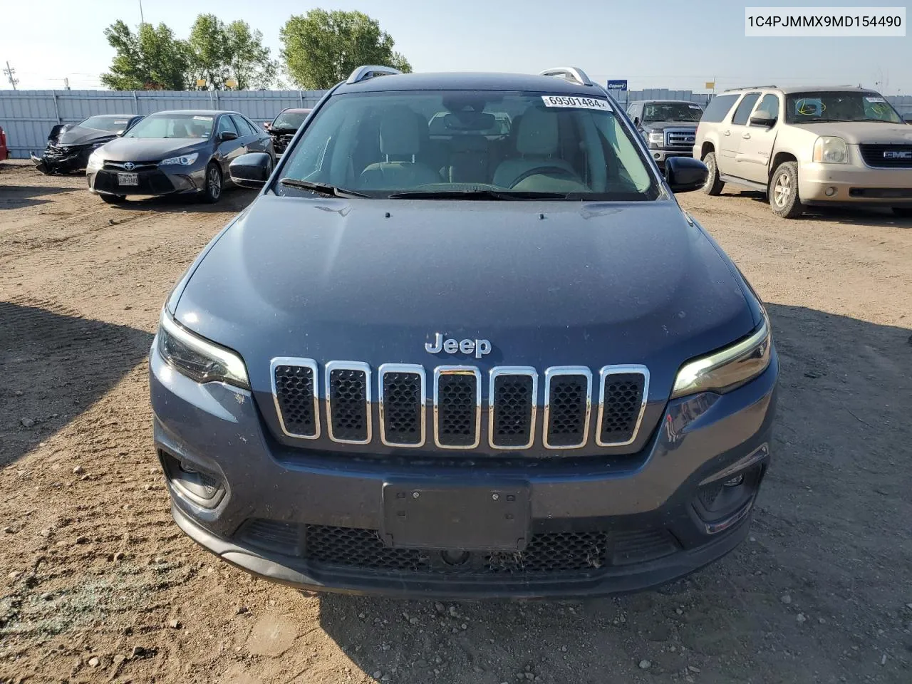 1C4PJMMX9MD154490 2021 Jeep Cherokee Latitude Lux