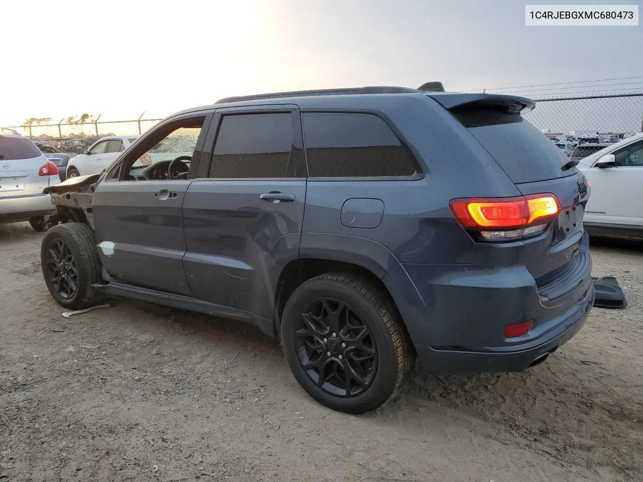 2021 Jeep Grand Cherokee Limited VIN: 1C4RJEBGXMC680473 Lot: 69710164