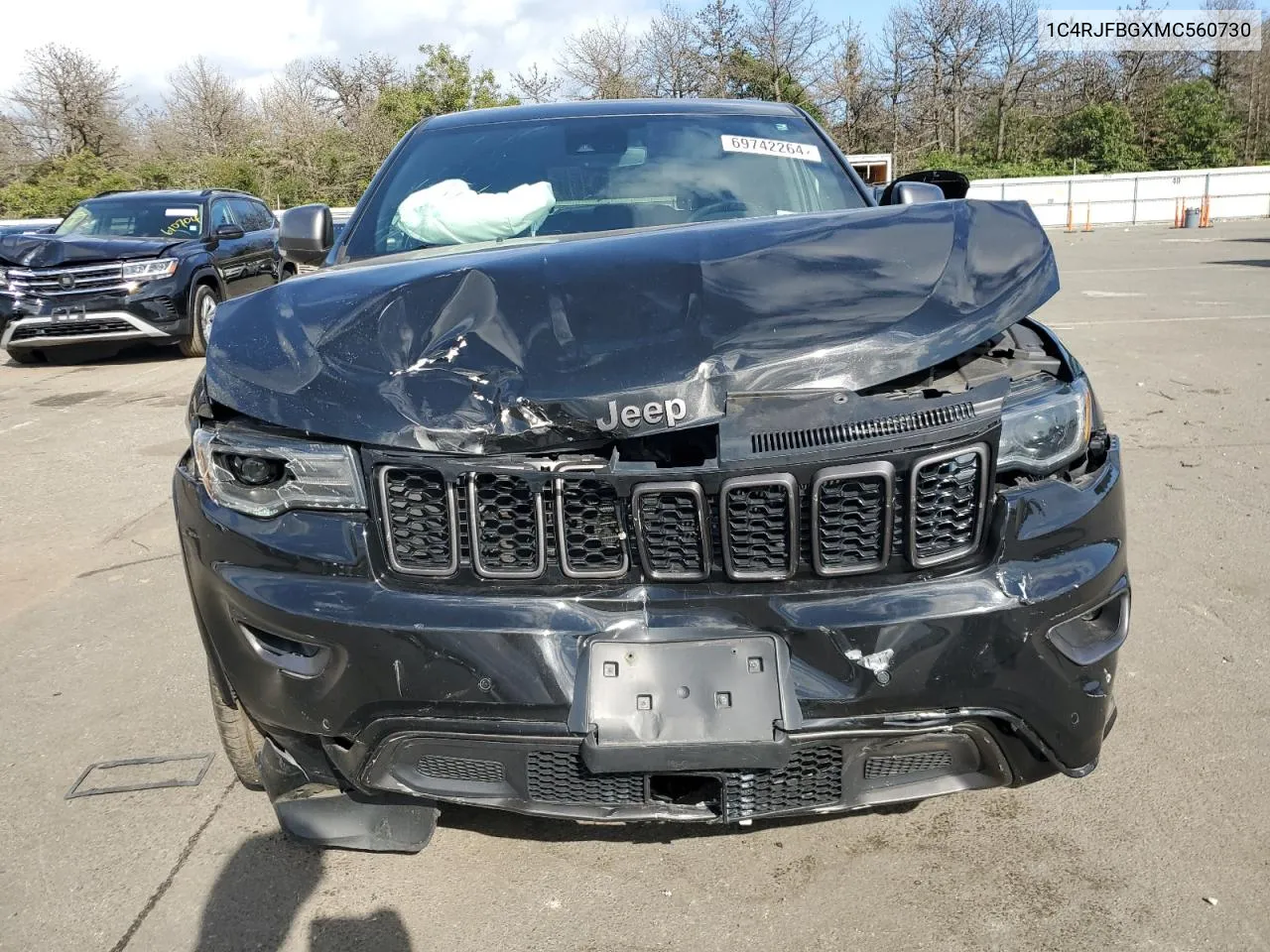 2021 Jeep Grand Cherokee Limited VIN: 1C4RJFBGXMC560730 Lot: 69742264