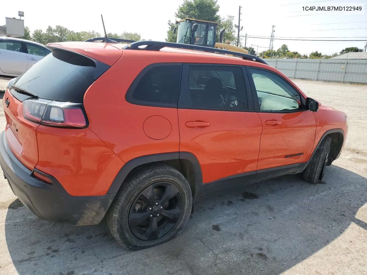 2021 Jeep Cherokee Latitude Plus VIN: 1C4PJMLB7MD122949 Lot: 69854144