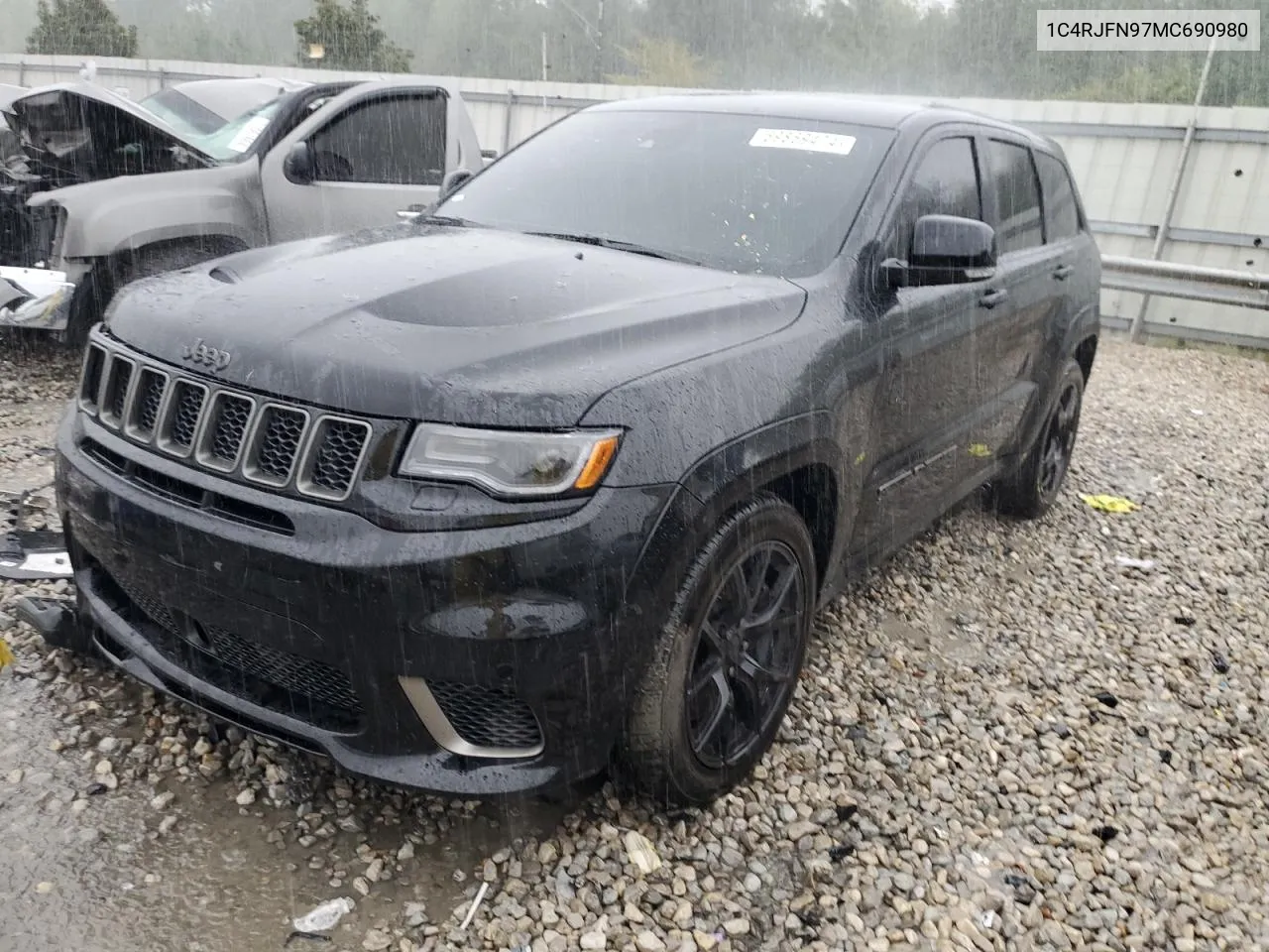 1C4RJFN97MC690980 2021 Jeep Grand Cherokee Trackhawk