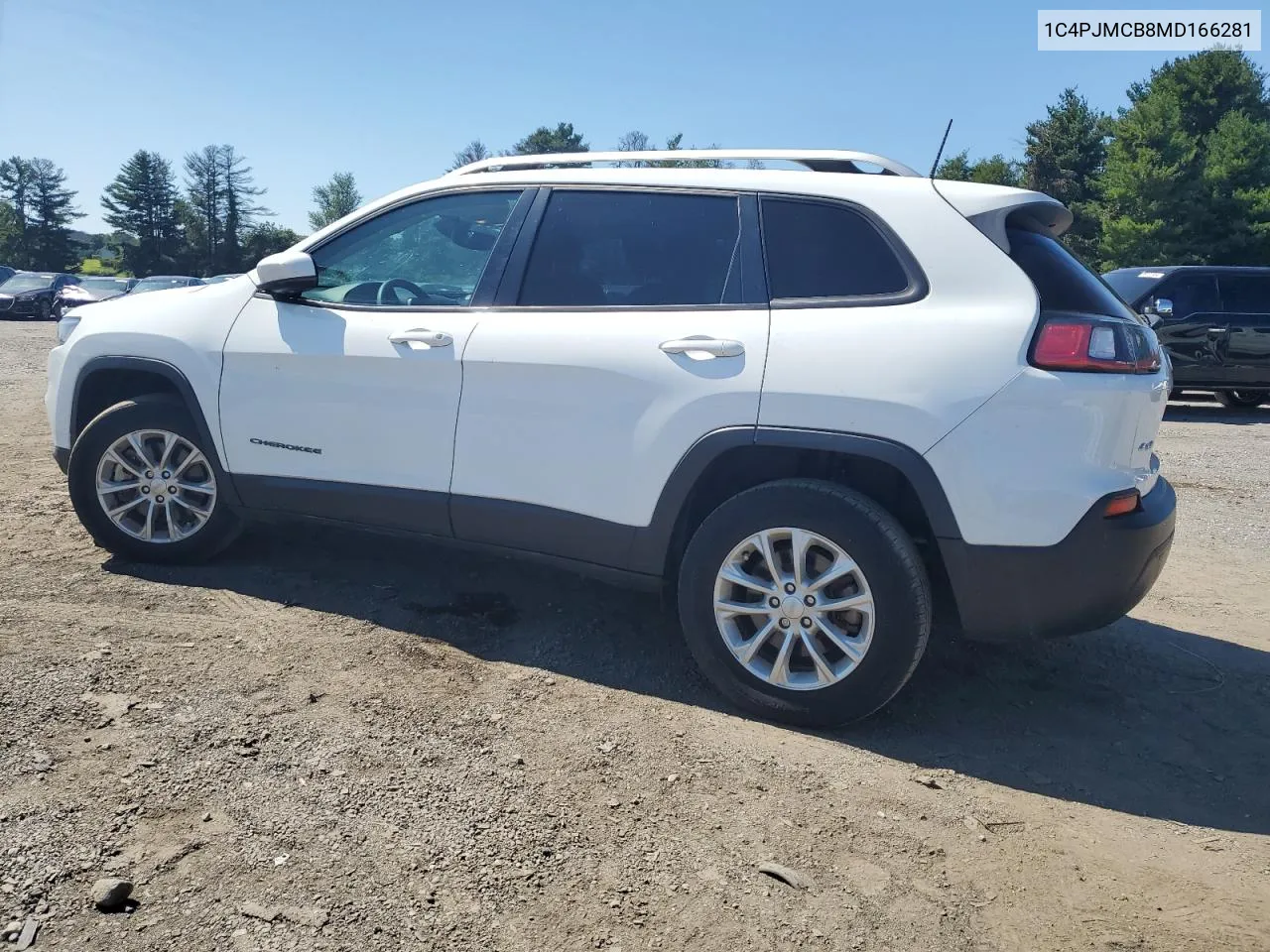 2021 Jeep Cherokee Latitude VIN: 1C4PJMCB8MD166281 Lot: 69918914