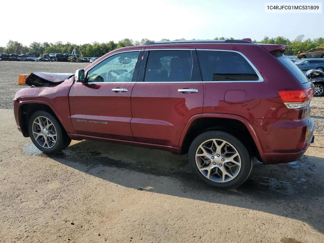 1C4RJFCG1MC531809 2021 Jeep Grand Cherokee Overland