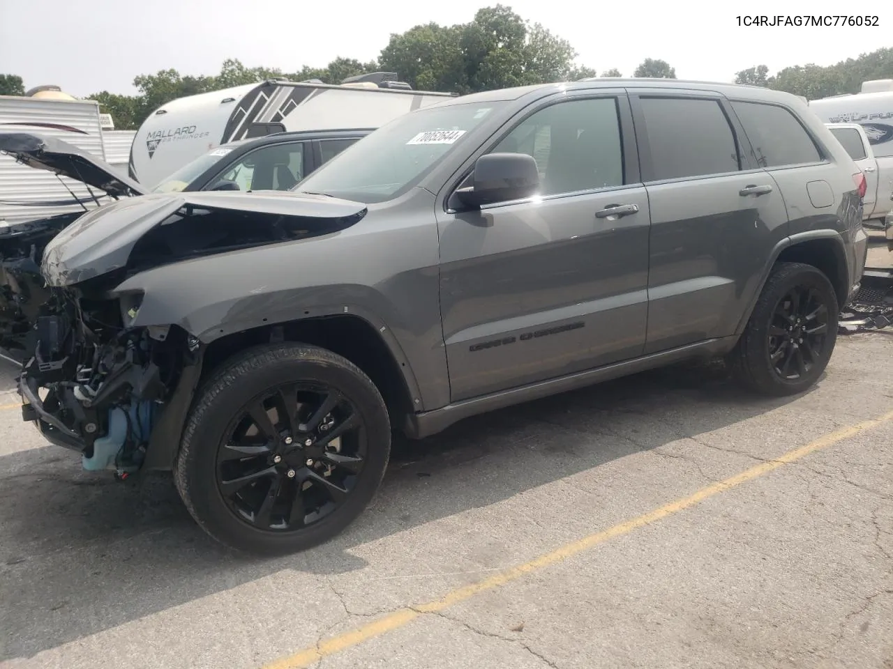 2021 Jeep Grand Cherokee Laredo VIN: 1C4RJFAG7MC776052 Lot: 70052644