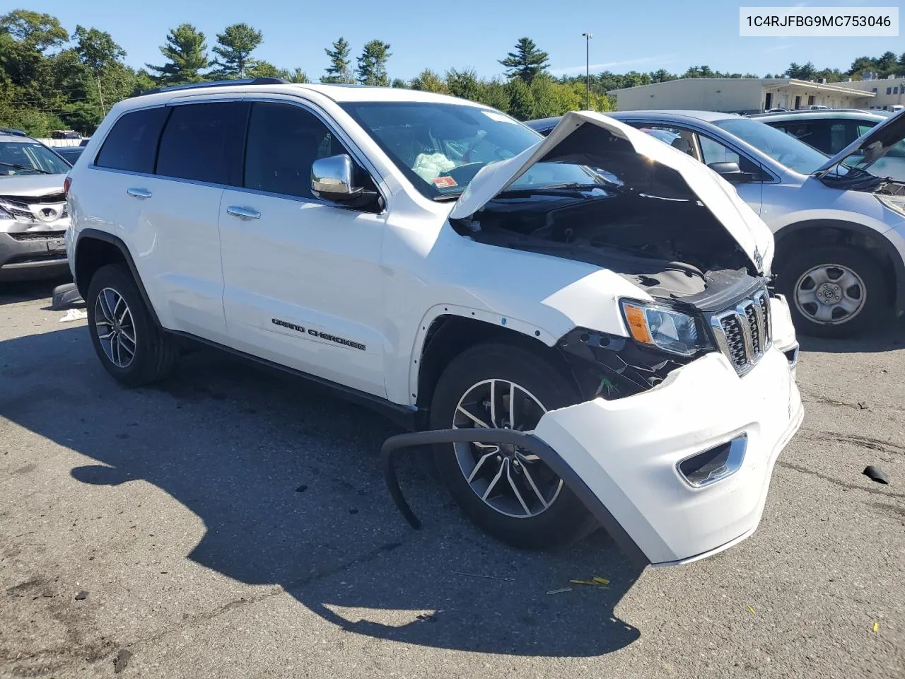 2021 Jeep Grand Cherokee Limited VIN: 1C4RJFBG9MC753046 Lot: 70200884