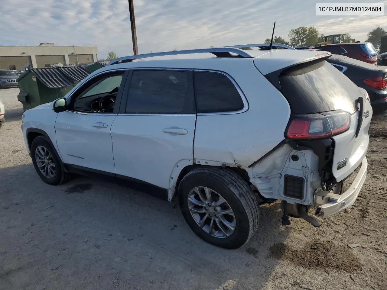 2021 Jeep Cherokee Latitude Plus VIN: 1C4PJMLB7MD124684 Lot: 70249204