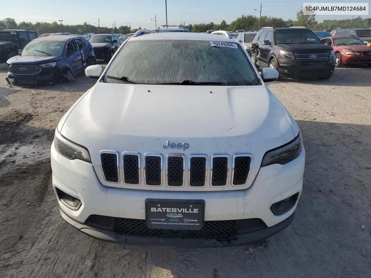 1C4PJMLB7MD124684 2021 Jeep Cherokee Latitude Plus