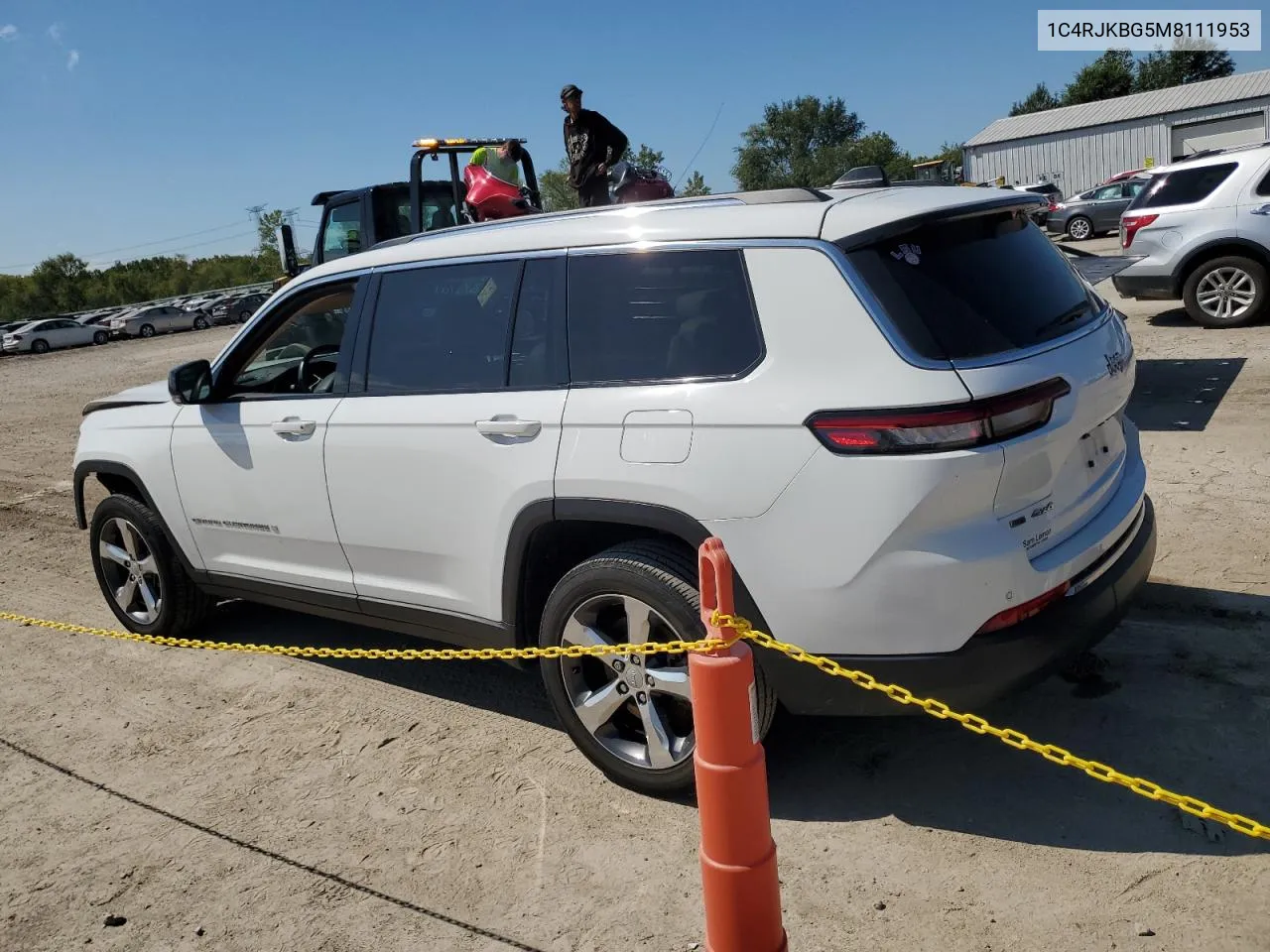 2021 Jeep Grand Cherokee L Limited VIN: 1C4RJKBG5M8111953 Lot: 70261494