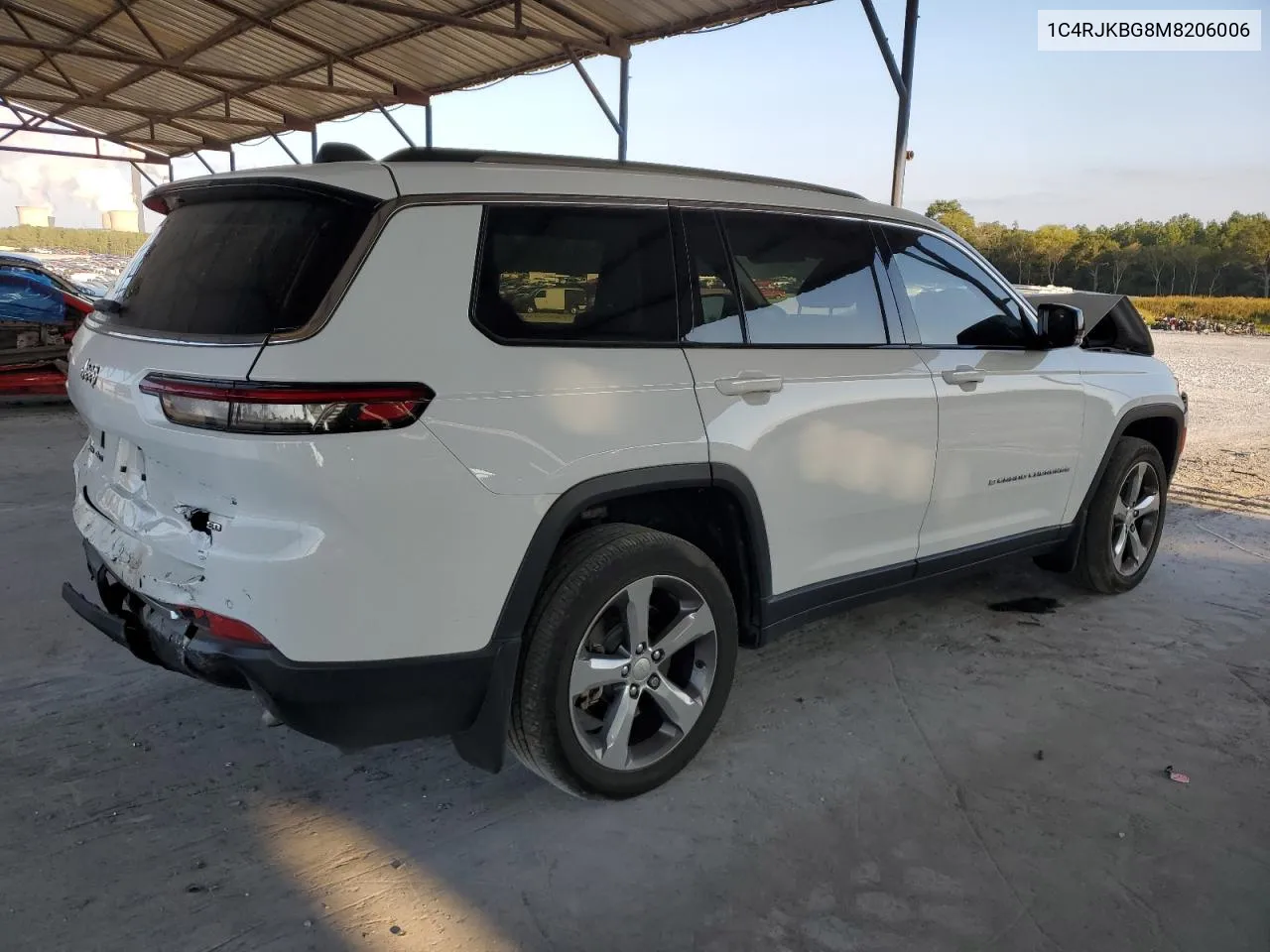 2021 Jeep Grand Cherokee L Limited VIN: 1C4RJKBG8M8206006 Lot: 70395114