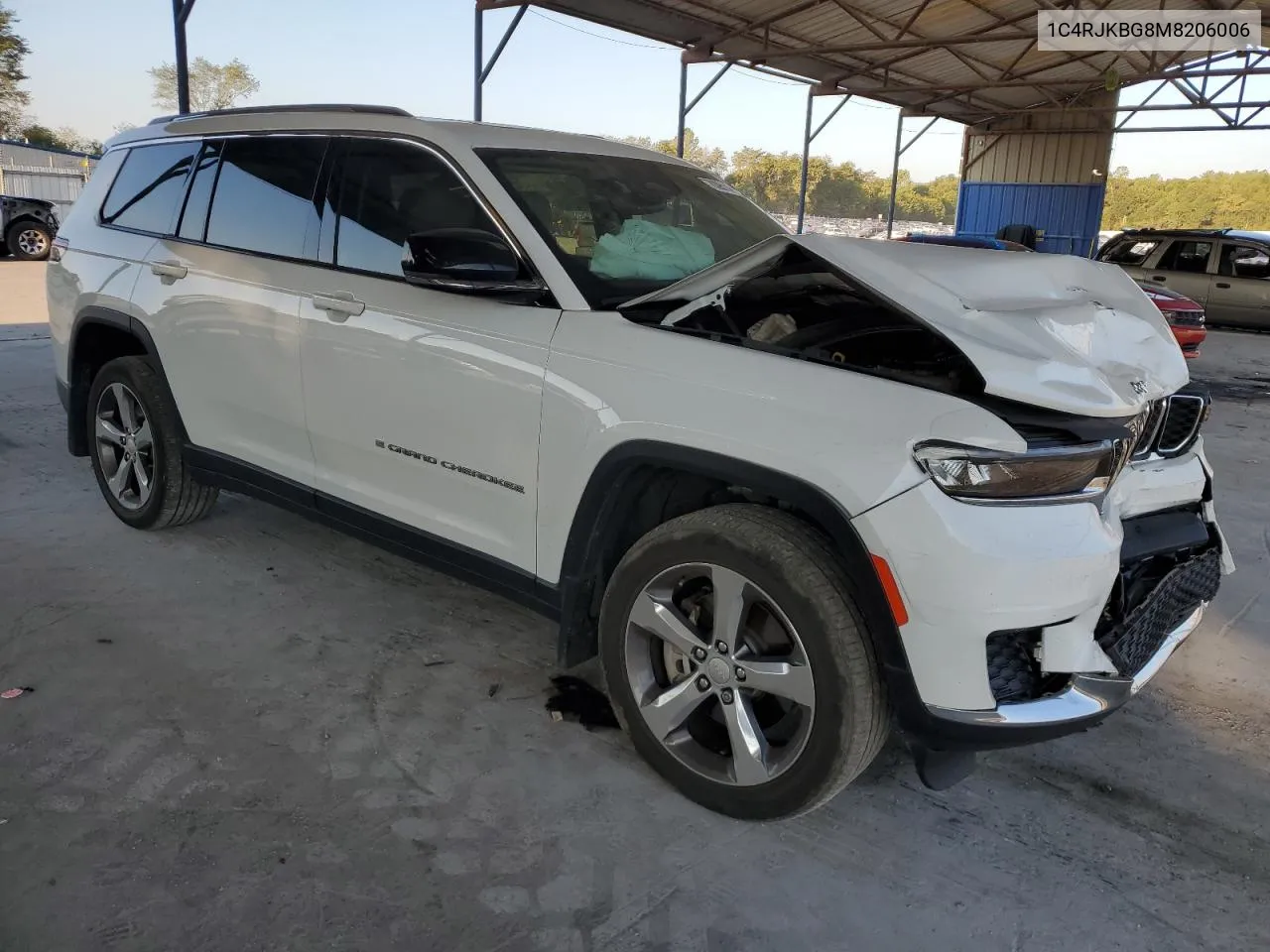 2021 Jeep Grand Cherokee L Limited VIN: 1C4RJKBG8M8206006 Lot: 70395114