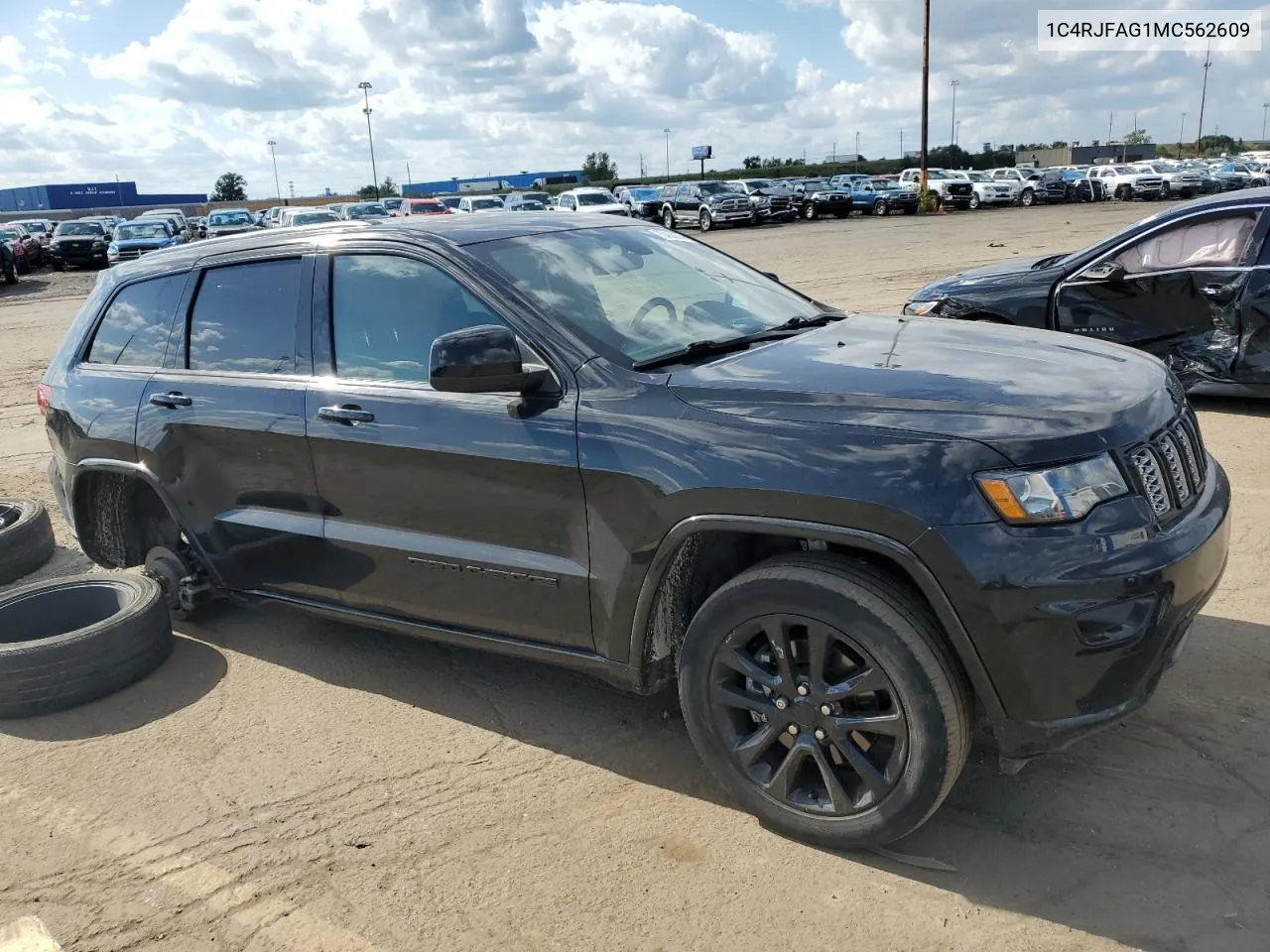 2021 Jeep Grand Cherokee Laredo VIN: 1C4RJFAG1MC562609 Lot: 70453634