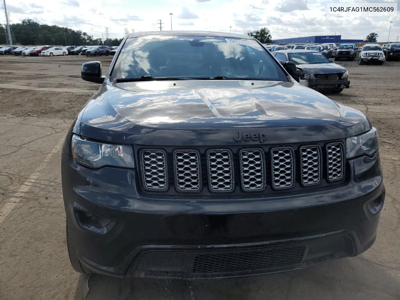 2021 Jeep Grand Cherokee Laredo VIN: 1C4RJFAG1MC562609 Lot: 70453634