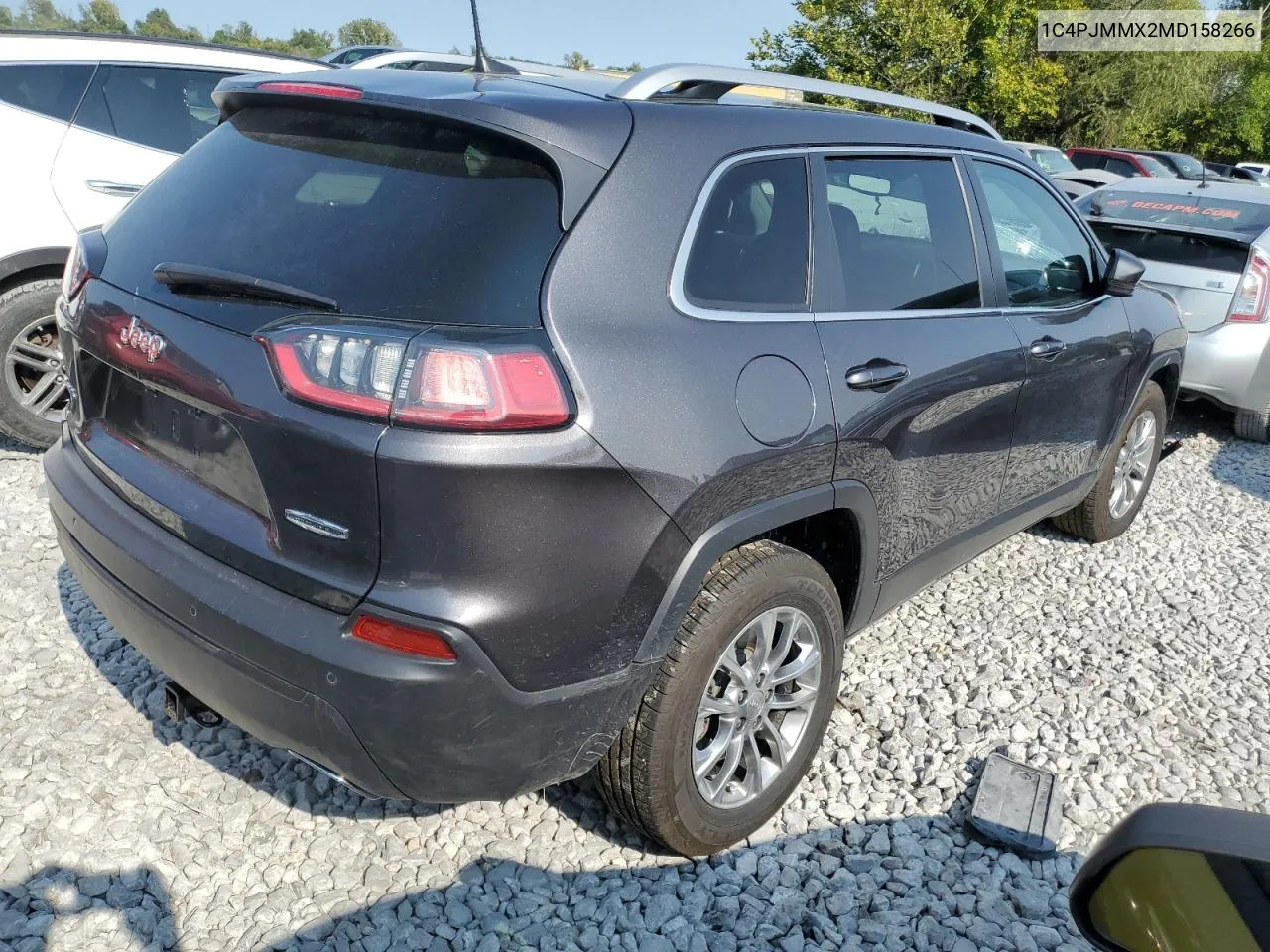 2021 Jeep Cherokee Latitude Lux VIN: 1C4PJMMX2MD158266 Lot: 70515624