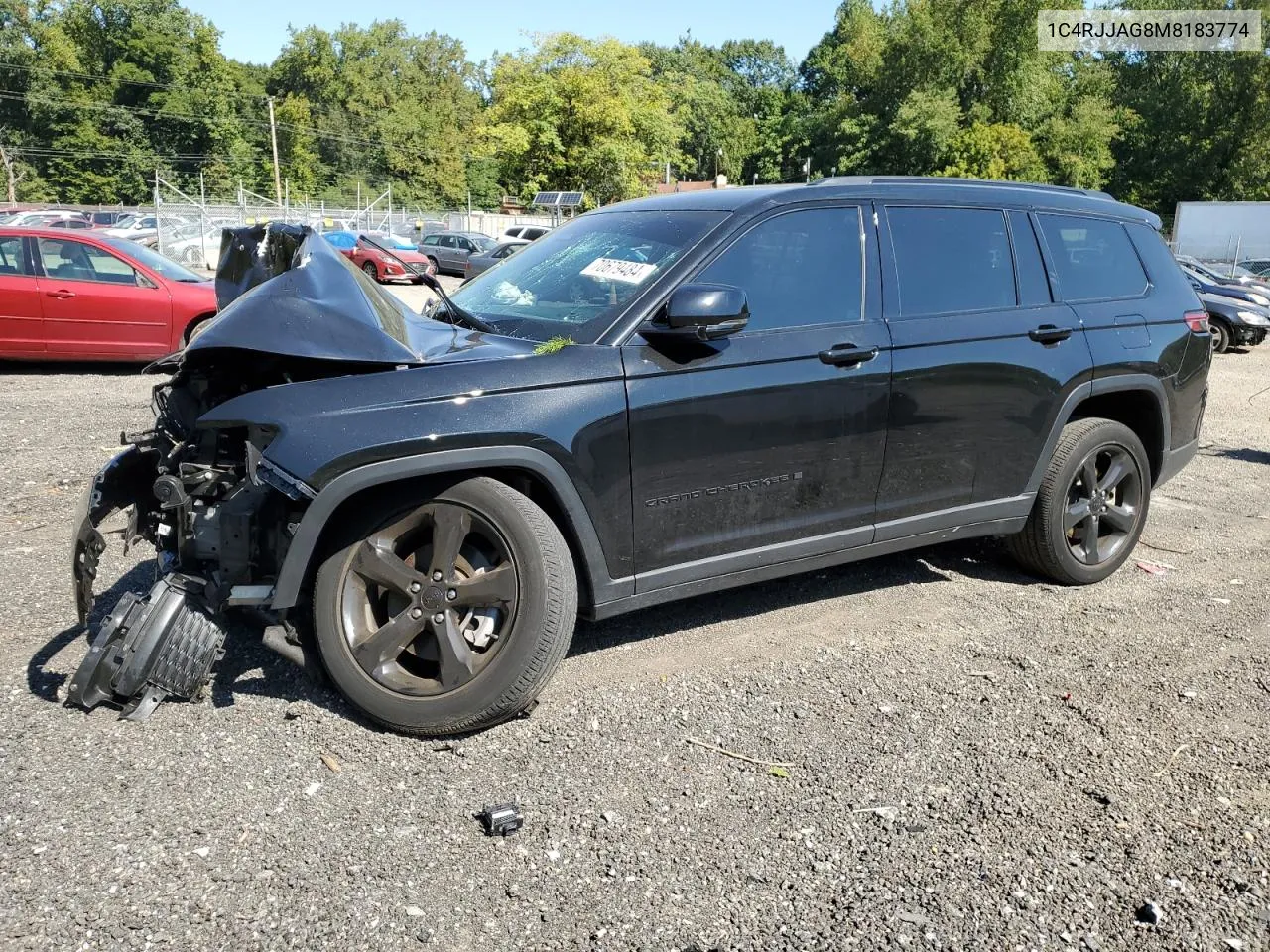 2021 Jeep Grand Cherokee L Laredo VIN: 1C4RJJAG8M8183774 Lot: 70679484