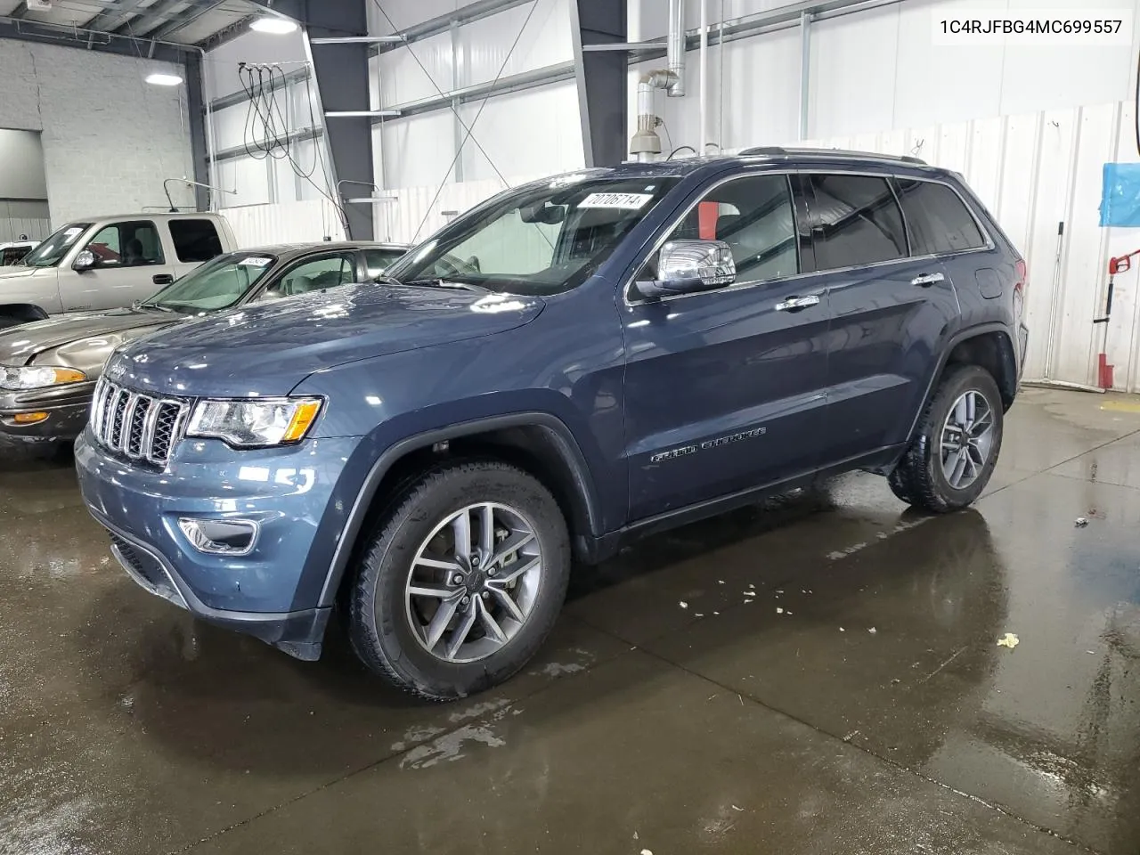 2021 Jeep Grand Cherokee Limited VIN: 1C4RJFBG4MC699557 Lot: 70706714