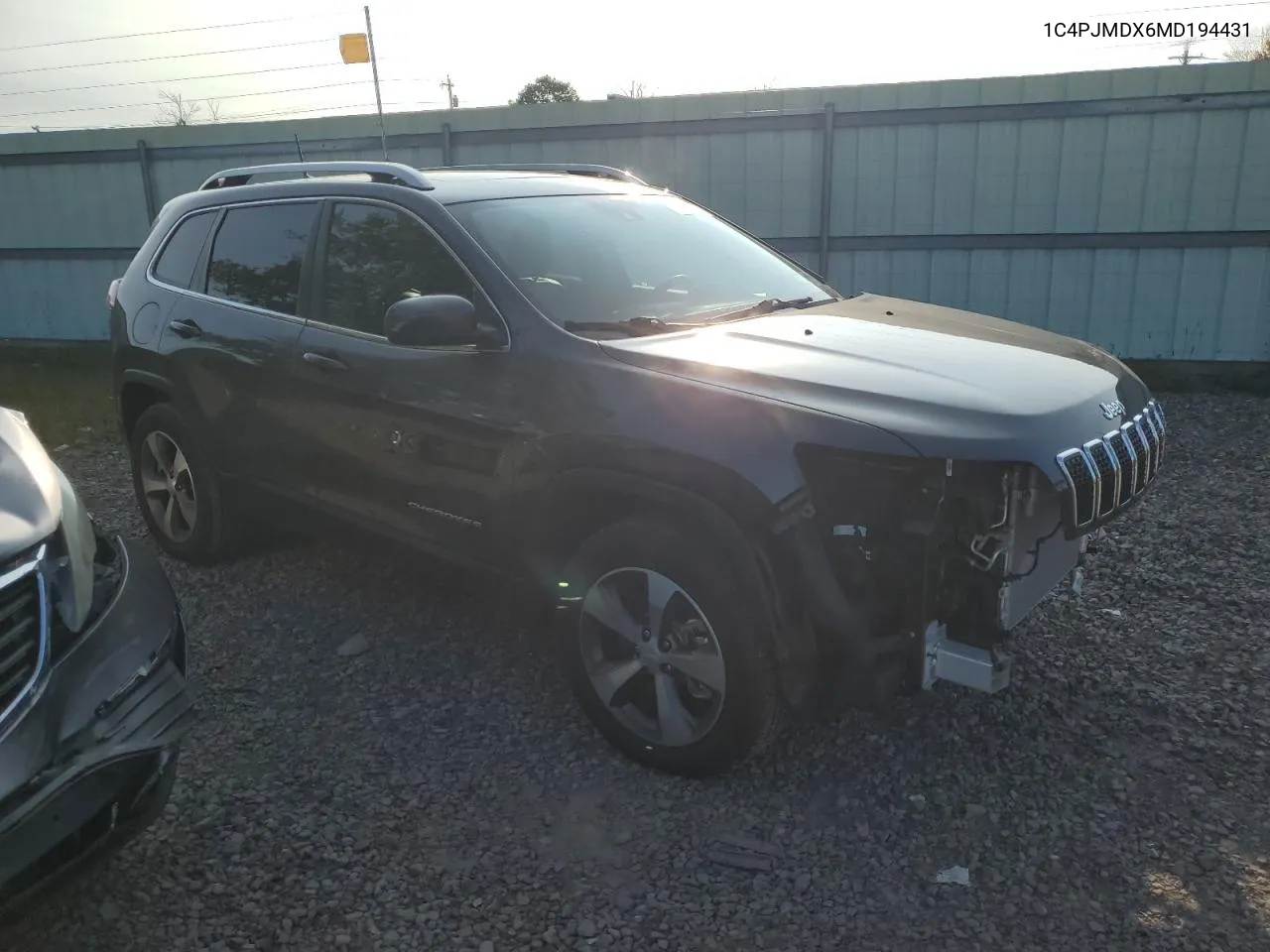 1C4PJMDX6MD194431 2021 Jeep Cherokee Limited