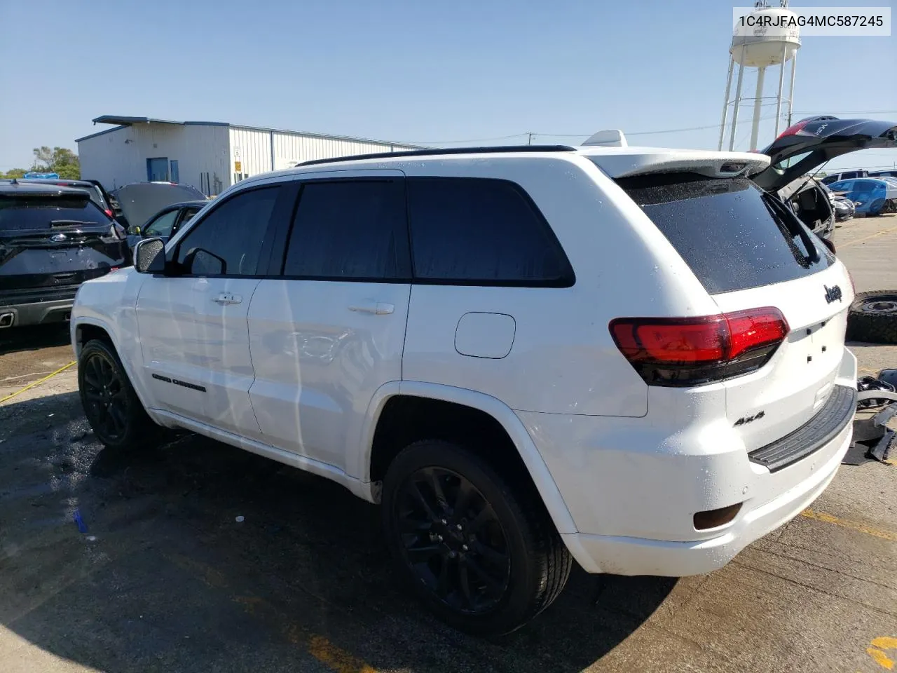 2021 Jeep Grand Cherokee Laredo VIN: 1C4RJFAG4MC587245 Lot: 70785904