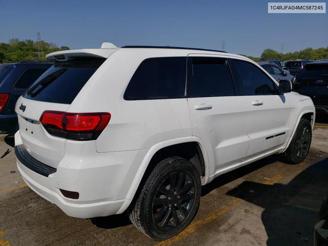 2021 Jeep Grand Cherokee Laredo VIN: 1C4RJFAG4MC587245 Lot: 70785904