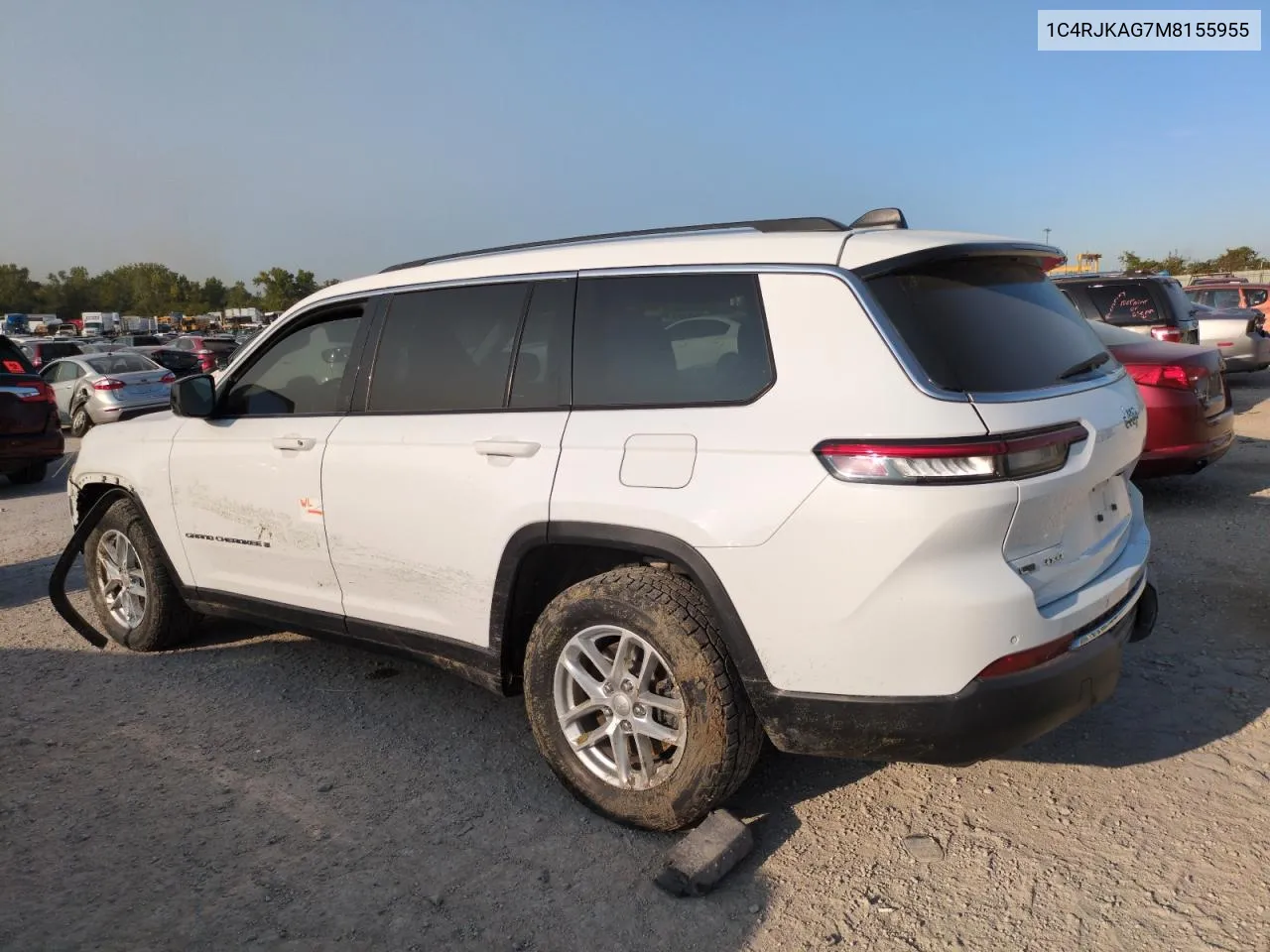 2021 Jeep Grand Cherokee L Laredo VIN: 1C4RJKAG7M8155955 Lot: 70861484