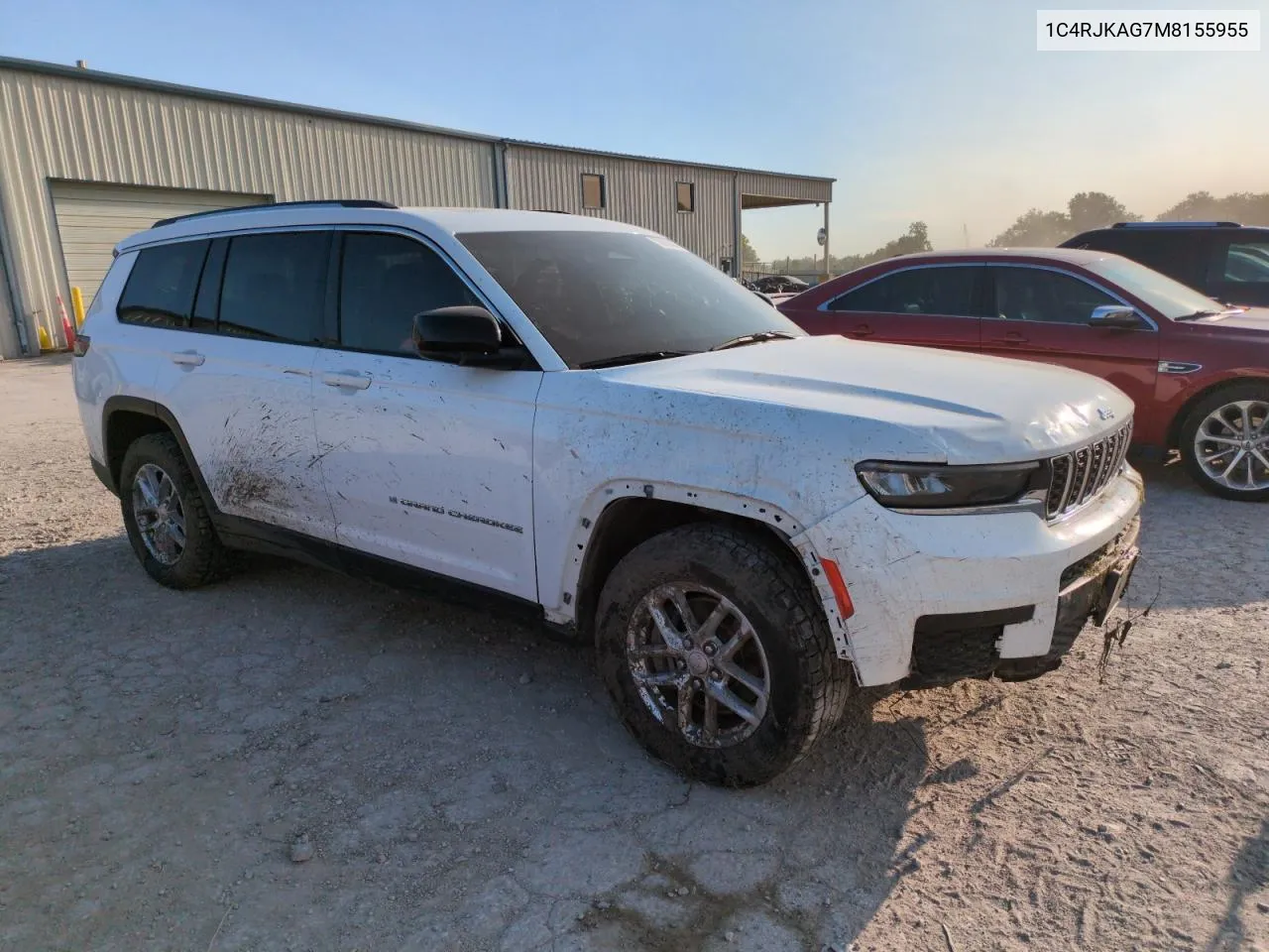 2021 Jeep Grand Cherokee L Laredo VIN: 1C4RJKAG7M8155955 Lot: 70861484