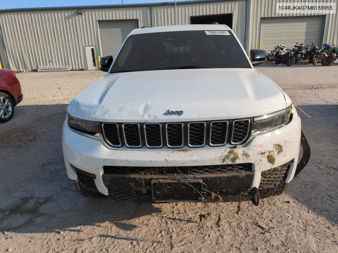 2021 Jeep Grand Cherokee L Laredo VIN: 1C4RJKAG7M8155955 Lot: 70861484