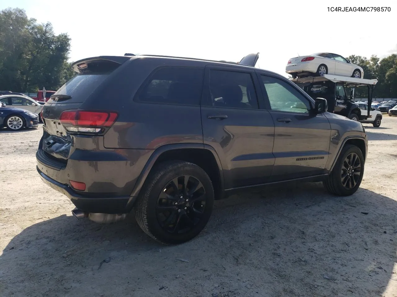 2021 Jeep Grand Cherokee Laredo VIN: 1C4RJEAG4MC798570 Lot: 71030384