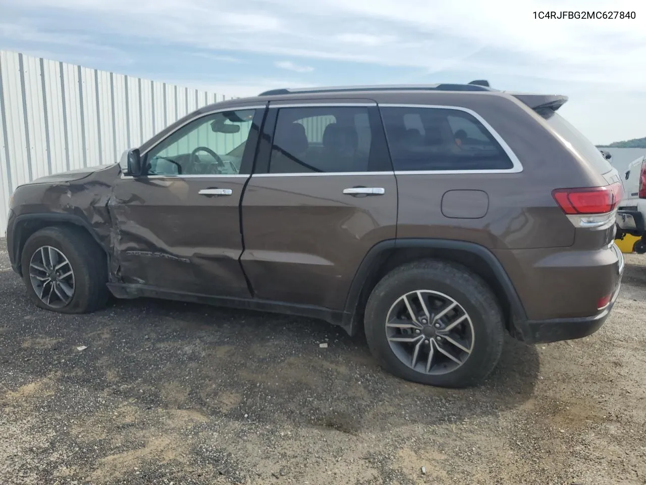 2021 Jeep Grand Cherokee Limited VIN: 1C4RJFBG2MC627840 Lot: 71036804