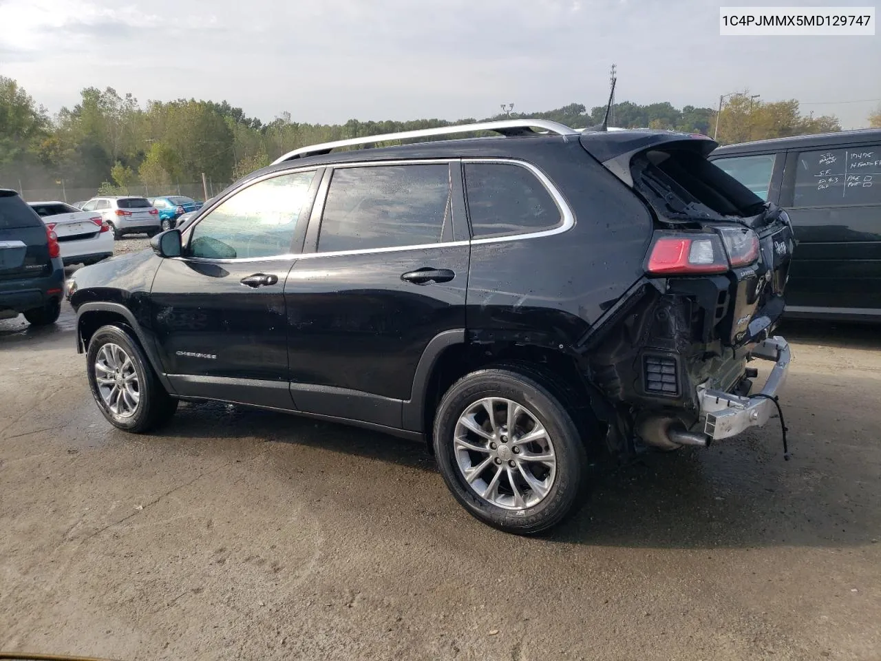 1C4PJMMX5MD129747 2021 Jeep Cherokee Latitude Lux