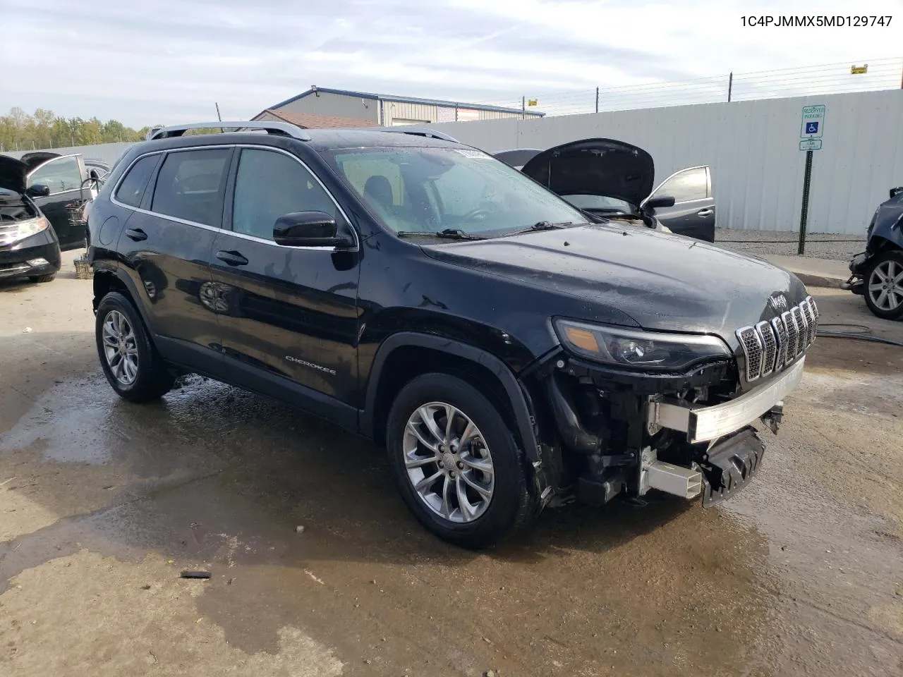 1C4PJMMX5MD129747 2021 Jeep Cherokee Latitude Lux