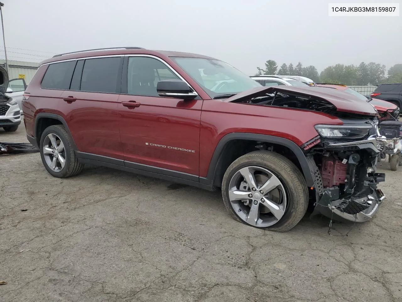 2021 Jeep Grand Cherokee L Limited VIN: 1C4RJKBG3M8159807 Lot: 71064264