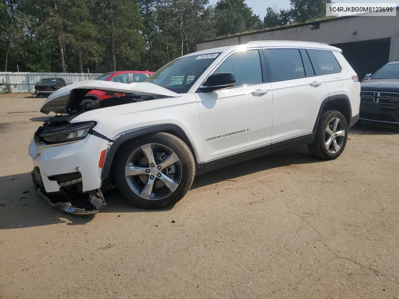 2021 Jeep Grand Cherokee L Limited VIN: 1C4RJKBG0M8123699 Lot: 71076794