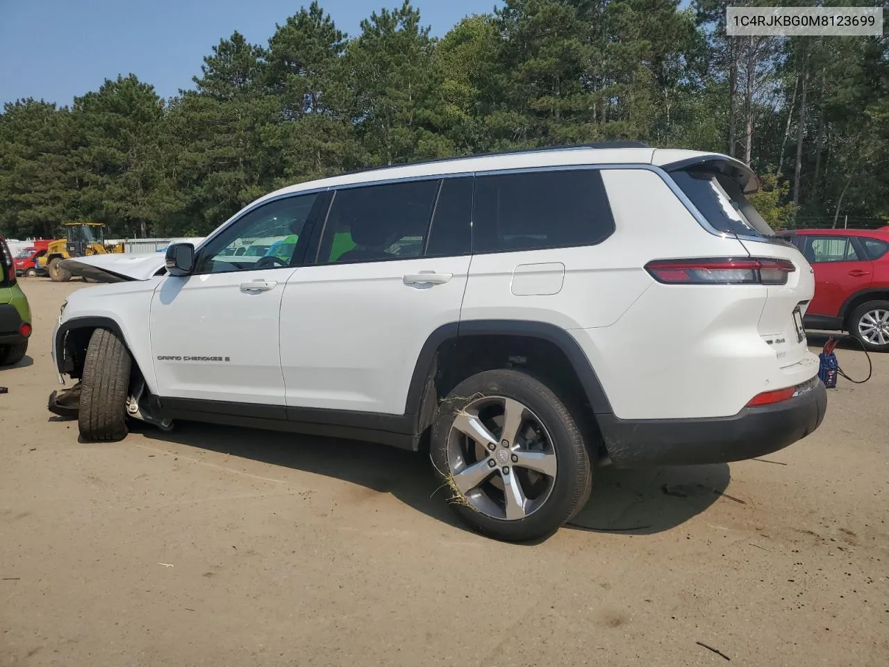 2021 Jeep Grand Cherokee L Limited VIN: 1C4RJKBG0M8123699 Lot: 71076794